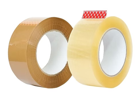 Low Noise Premium Brown  Clear Packaging Tape (All Pack Sizes) 48mm x 66m